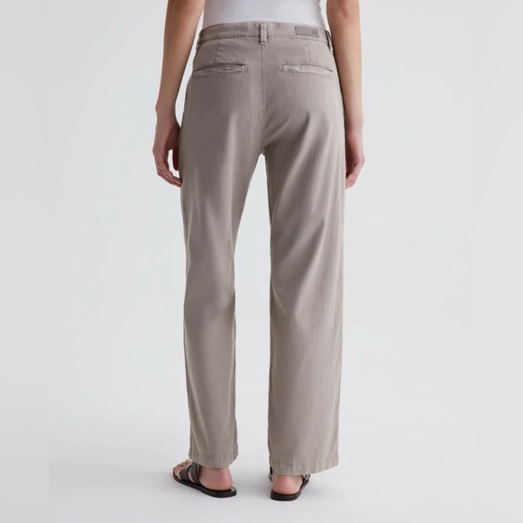 AG Caden Straight Trouser in SULFUR DESERT TAUPE - Picture 3 of 10